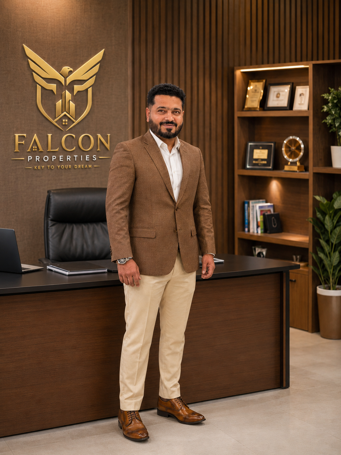Irfan Khan, Founder of Falcon Properties, Bangalore real estate agency